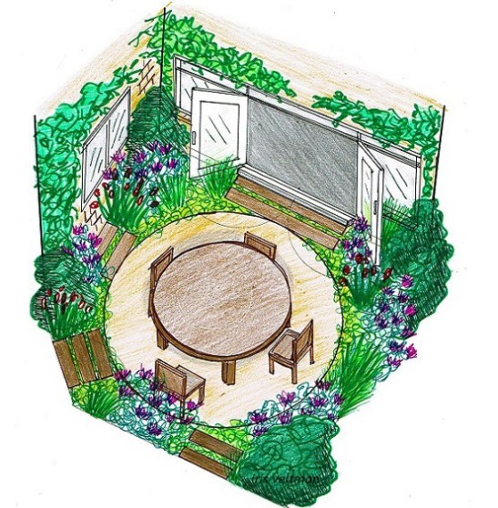 tuin ontwerpje haarlem1