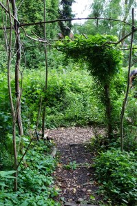 permacultuur tuin haren entree